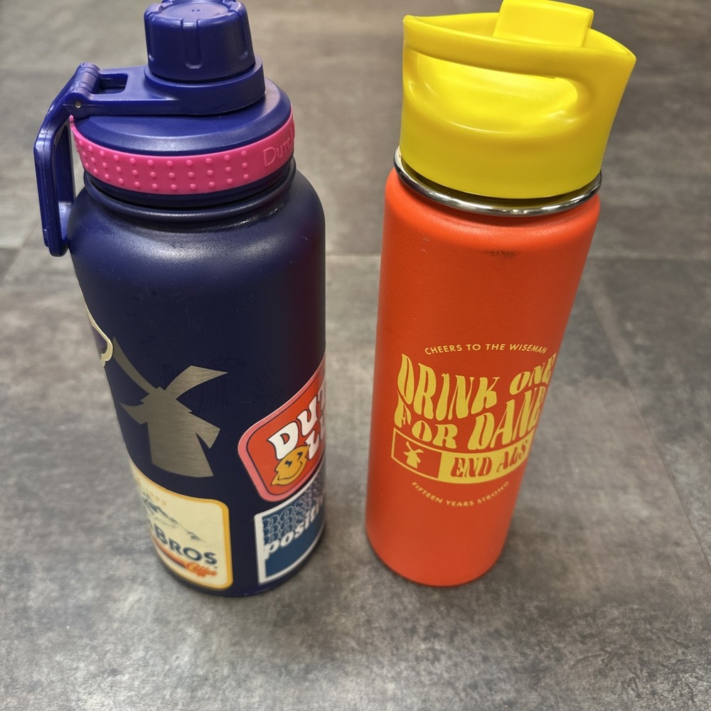 Hydroflask X Dutch Bros Stainless‎ Insulated Bottles Tumbler Set Of 2 Water Cups